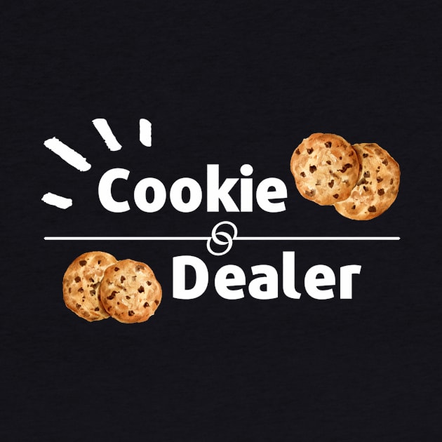 Cookie dealer, funny Cookie print by Eduard Litvinov